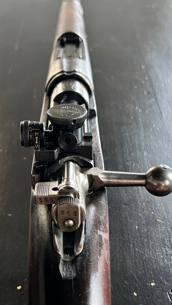 Schwedenmauser Gevär m/96 mit ELIT EDSTRÖM-Diopter