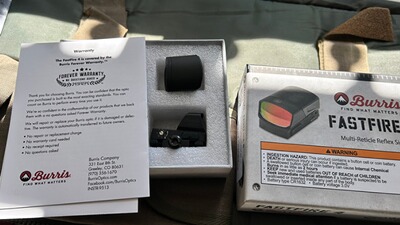 BURRIS Fast Fire 4 Multi Reticle Reflex Sight