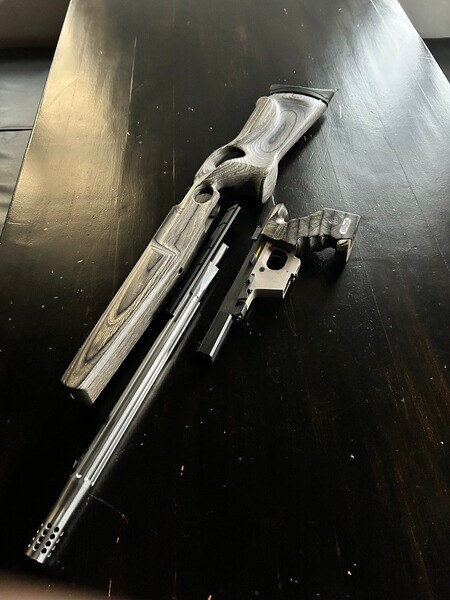 Sportpistole WALTHER GSP Edition 25 Jahre plus WS 46cm Lauflänge mit Lochschaft