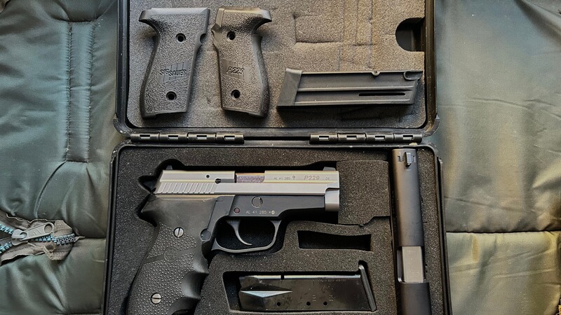 P229 SIG Sauer Eckernförde 9mmLuger plus WS .22LR