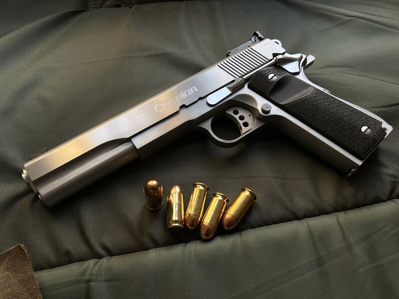 Match-Pistole "Caspian" Springfield 1911 6" .45auto