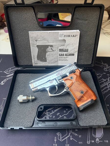 Zoraki 914 Verchromt frühe PTB