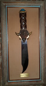 Franklin Mint Dolch - Das Cheyenne Buffalo Messer