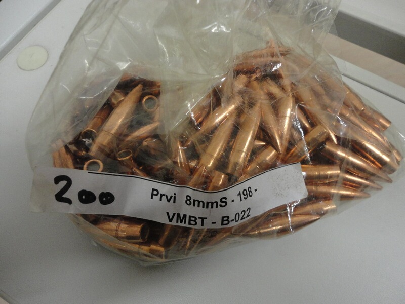 Prvi Partizan Geschosse 8 mmS 198gr