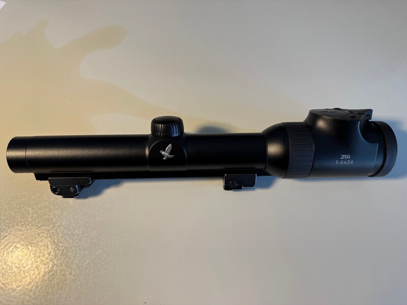 Swarovski z6i 1-6x24 SR mit Swarovski Rail (Schiene) L-DI Absehen