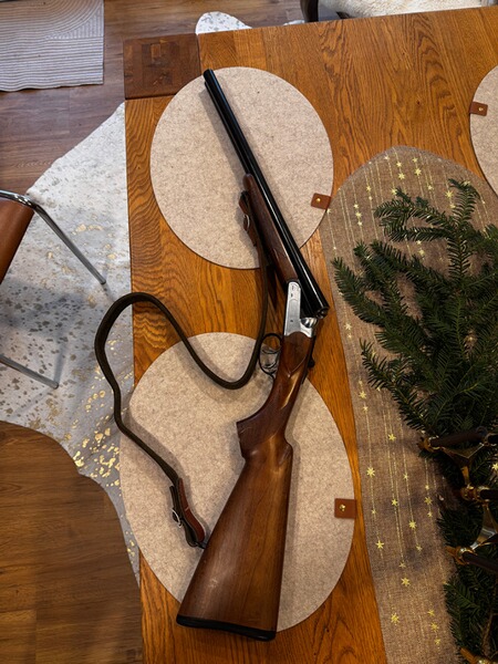 kurze Kutscherflinte, Doppelflinte Mercury Light im Kaliber 12/70