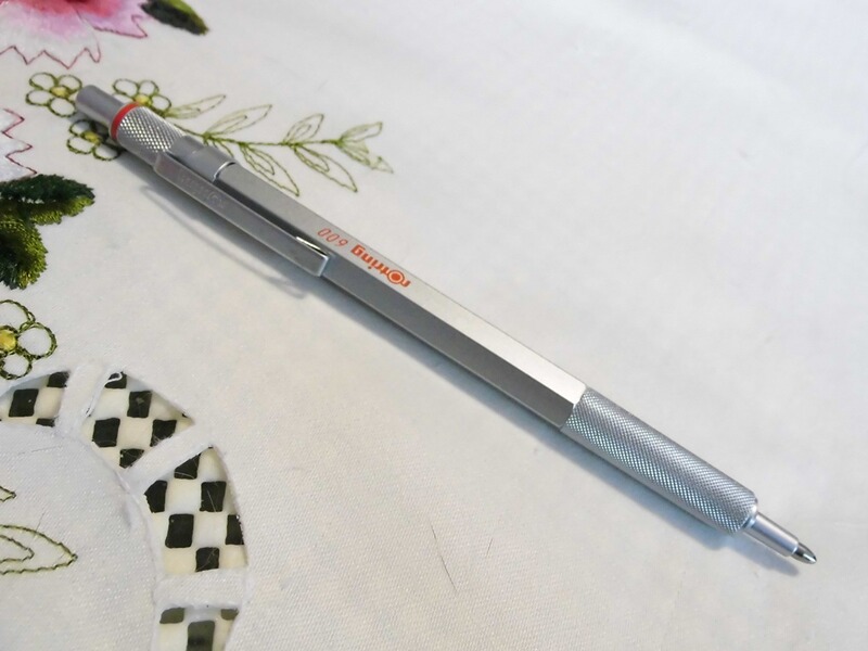 rOtring 600 Druck-Kugelschreiber NEU! + sehrgut, im Einstecketui + org. Karton