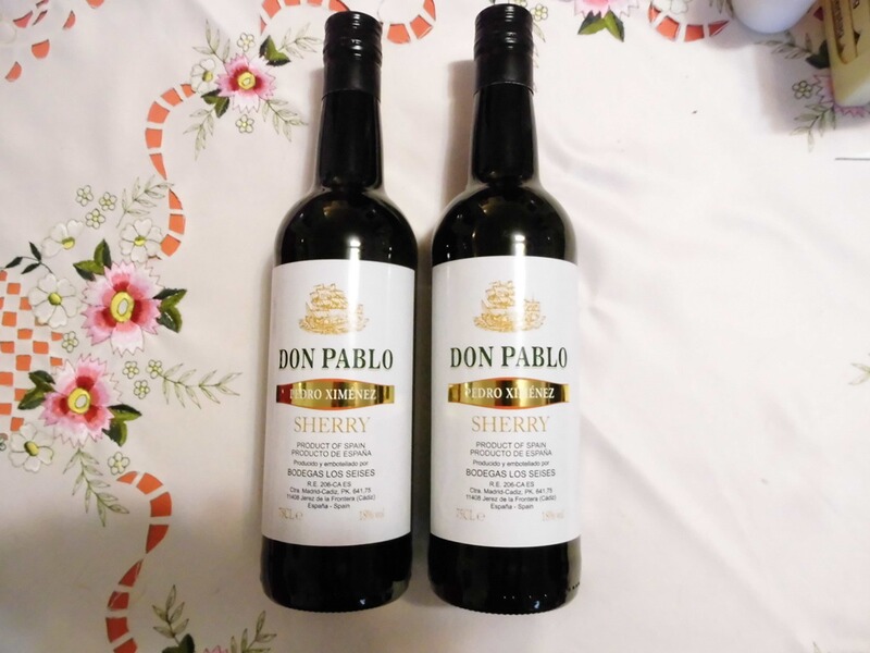 Ein WEIHNACHTSTRAUM: 2 X Fl. Sherry:PEDRO XIMENEZ EDELSÜSS Jerez Andalusien NEU