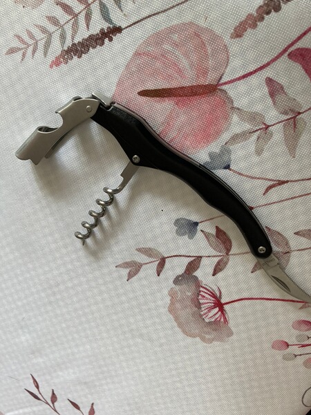 Hochwertiger edler LAGUIOLE Korkenzieher afrikanisches Ebenholz 11 cm NEU Etui
