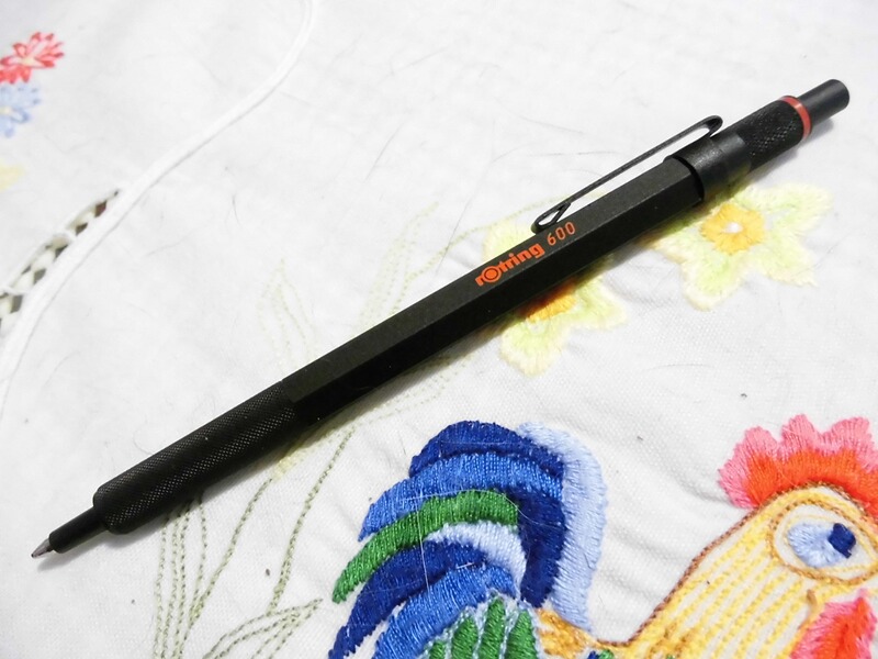 rOtring 600 Druck-Kugelschreiber NEU!,Schwarz Metallic,im Einstecketui +NEU org. Karton