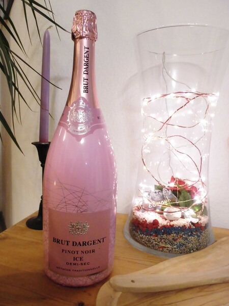 MAGNUM BRUT DARGENT PINOT NOIR 2023 ICE ROSE 11%Alk. DEMI SEKT FRANCE 1,5L