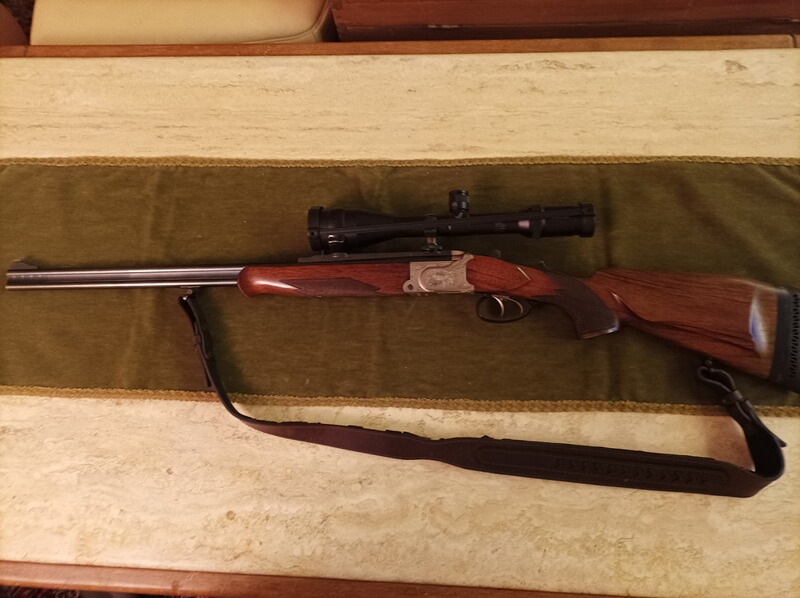 Krieghoff Doppel Büchse Ultra mit Swarovski Habicht