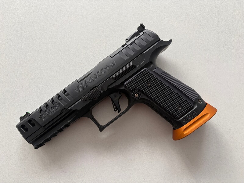 Walther Q5 SF Steel Frame Match Black Ribbon