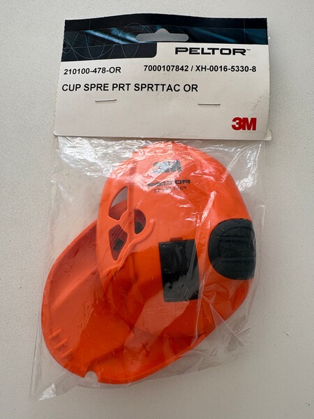 Ersatzschalen Orange - 3M Peltor SportTac