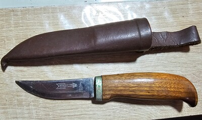 Seltenes Jagdmesser von Brusletto aus Norwegen
