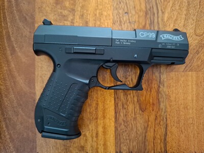 Walther CP99 CO₂-Pistole Kal. 4,5 mm (.177) Diabolo | Originalkoffer | sehr gepflegt