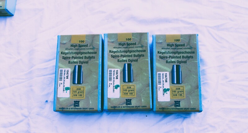 .308 H&N Geschosse 300 Stück 165 grain Kegelstumpf
