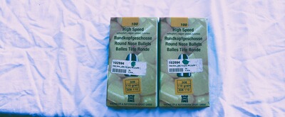 200 Stück Rundkopfgeschosse von Händler und Nattermann .308 110 grain