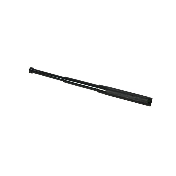 Mini Teleskop Schlagstock 13/30,5cm (12 Zoll) - Schwarz - auch als Kubotan verwendbar