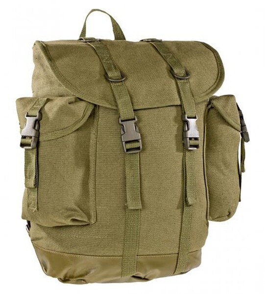 BW Ruckack Gebirgsjäger (neues Modell), Nachbau, 30 Liter Volumen, Oliv