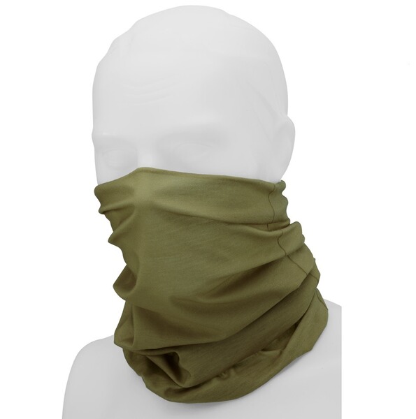 Multifunktionstuch (Schlauchschal / Balaclava) für Mund, Gesicht, Hals -Einheitsgröße- Oliv