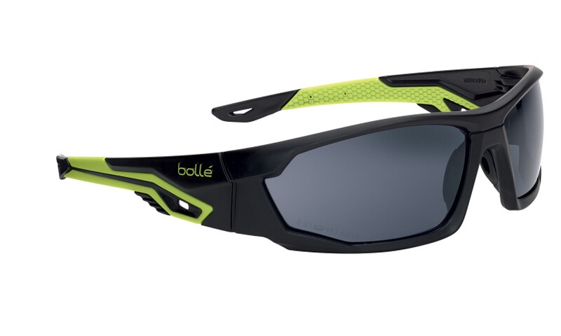 Tactical Brille Bollé® "Mercuro Rauch" Grün / Schwarz für Outdoor