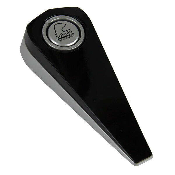 Alarm-Türstopper Travel mit 100 db - Schwarz / Silber