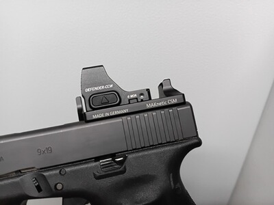 MAKnetic CSM Multi Montage für GLOCK Pistolen / passend für Trijicon RMR, Shield und Docter
