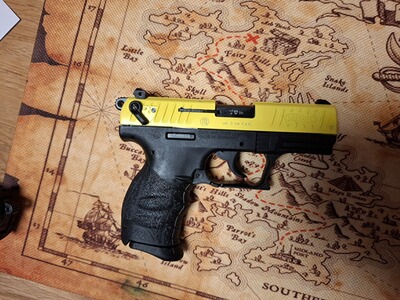 Walther P22q Team Edition gelb/schwarz