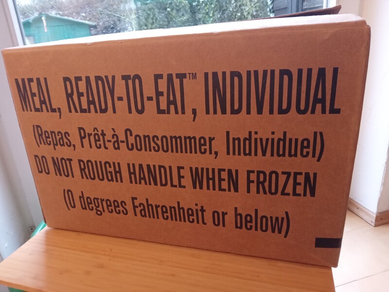US MRE´s READY-TO-EAT meals, ORIGINAL-Feldrationen, Survival outdoor prepper