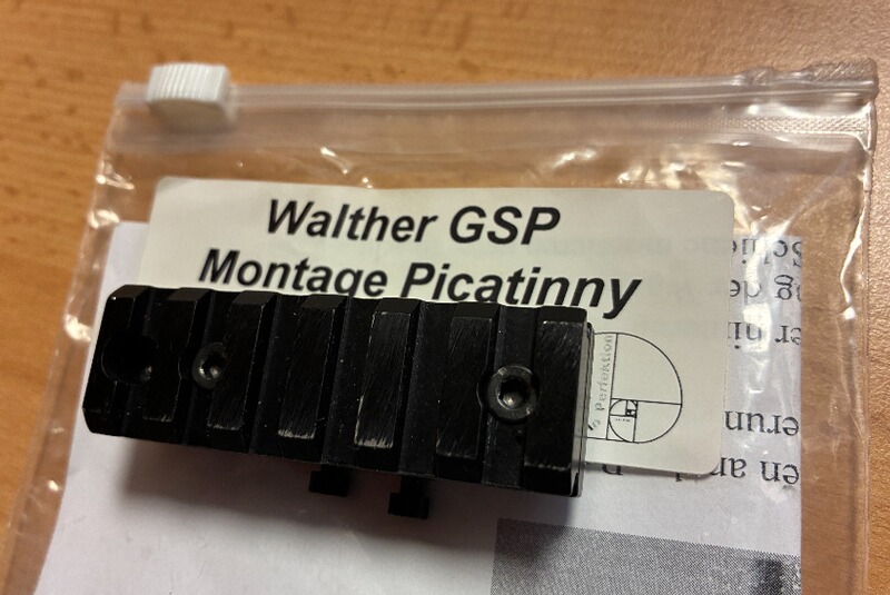 Walther GSP Montage Picatinny