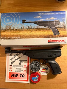 Knicklauf Luftpistole Weihrauch HW 70