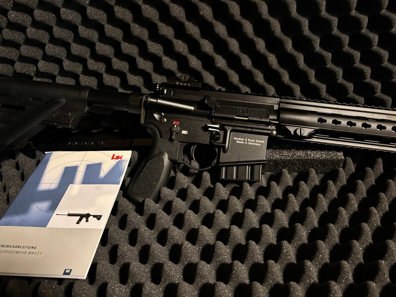 Heckler Koch MR 223 A3 Büchse Kal. 223 Rem. schwarz| 16,5" Langer Handschutz - NEU