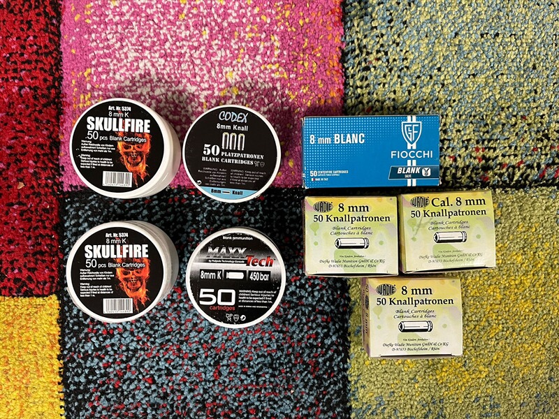 8mm Platzpatronen