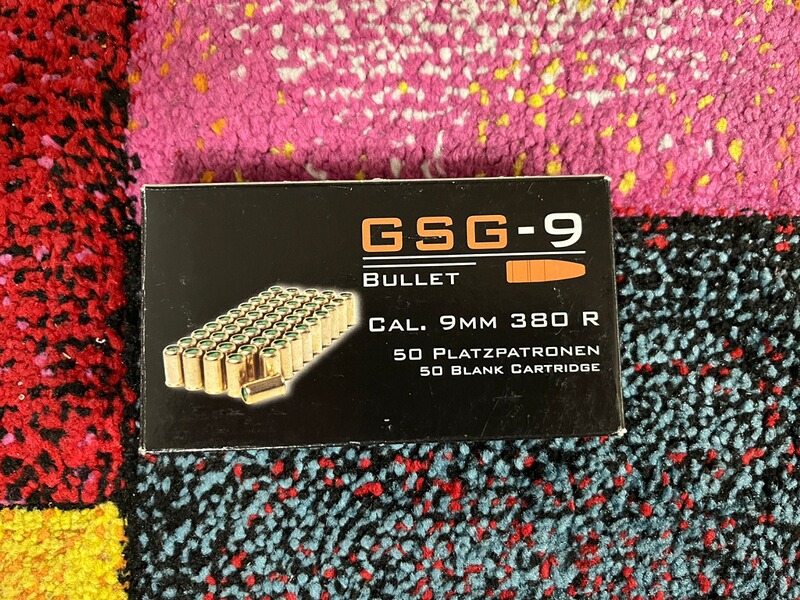 9mm RK Platzpatronen GSG9 / Özkursan - Sammler