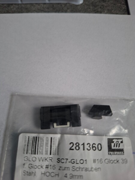 visier für Glock 17