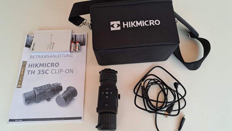 Wärmebildvorsatzgerät, HIKMICRO TH 35 C Clip-On