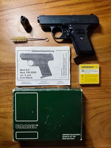 UMAREX Perfecta FBI 8000 Ungeschossen Neu! Original Schachtel und Zubehör Kaliber 8mm