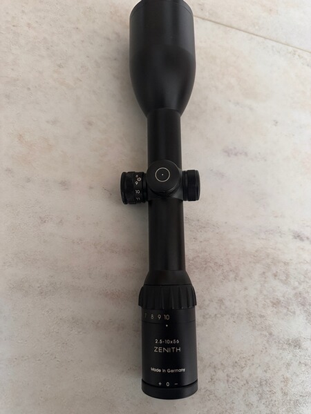 Schmidt und Bender Zenit 2,5-10x56 mit Schiene und LP