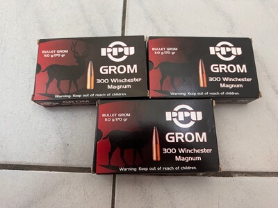 43 Schuss Privi Grom 300 win mag