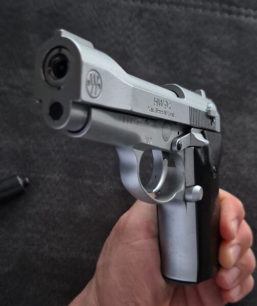 Weihrauch HW94 9mmR Nickel alte PTB
