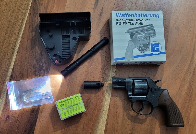 Röhm RG59 mit orig. Wandhalterung
