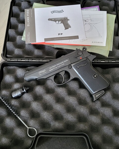 Neue Walther PP 9mm PAK