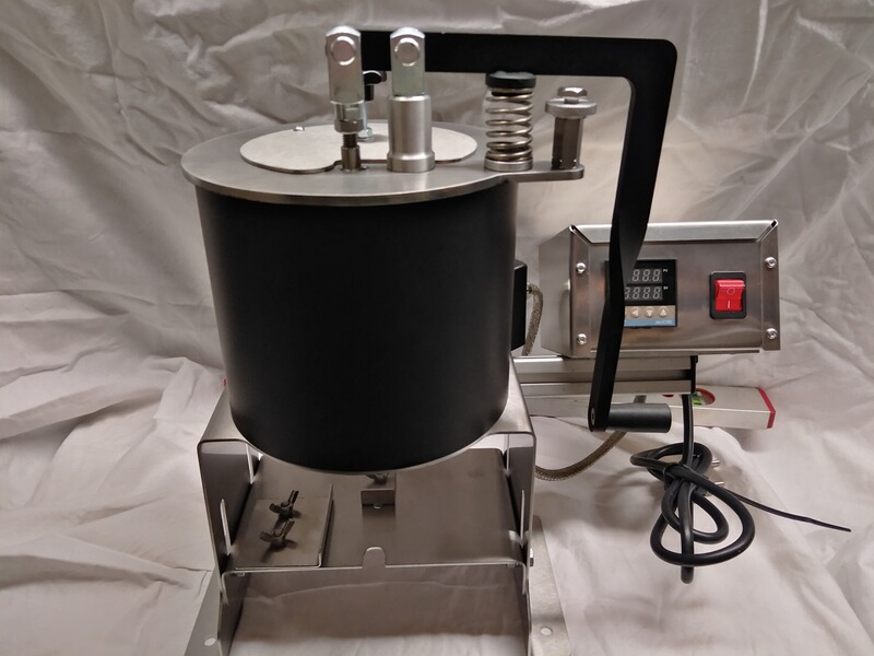 Bleischmelzofen für die Herstellung von Bleigeschossen aus Edelstahl