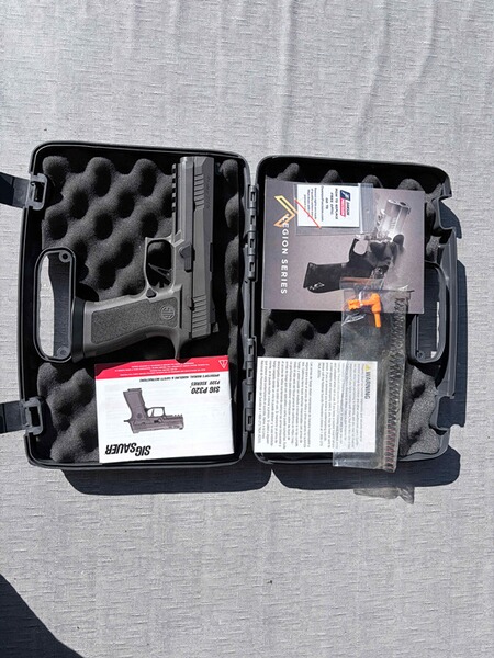 SIG SAUER P320 X-FIVE LEGION 9mm mit Koffer und 3 Magazinen (17er)