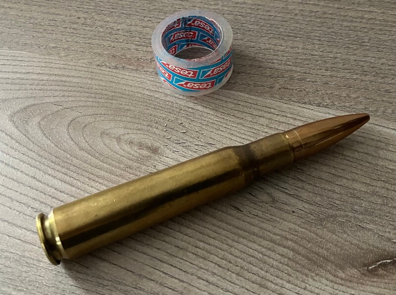 .50BMG 12,7x99 WKII original USA 1944 Dekopatrone