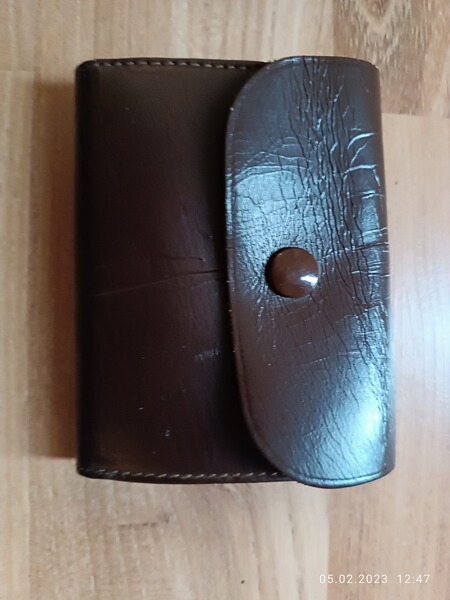 Leder Patronenetui 16er Schrot