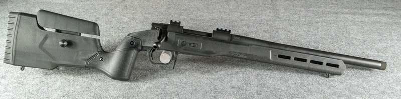 Howa 1500 .308 Win. Heavy Barrel 16,25“ (42 cm) mit MDT Field Stock Black und AICS-Magazin