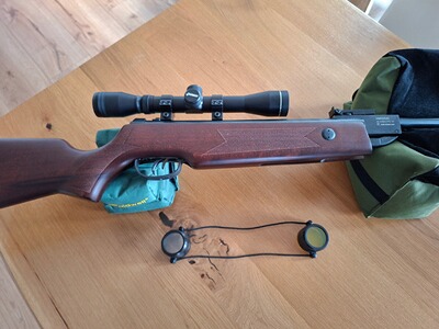 Luftgewehr Hämmerli Hunter Force 750 Combo 4,5 mm inkl. Zielfernrohr 4x32