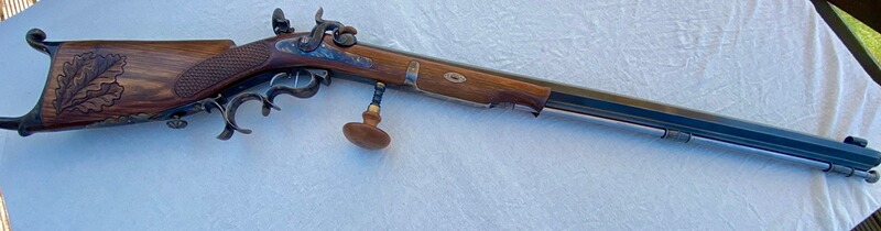Vorderlader Gewehr Bristlen Morges Perkussion Kaliber .44
